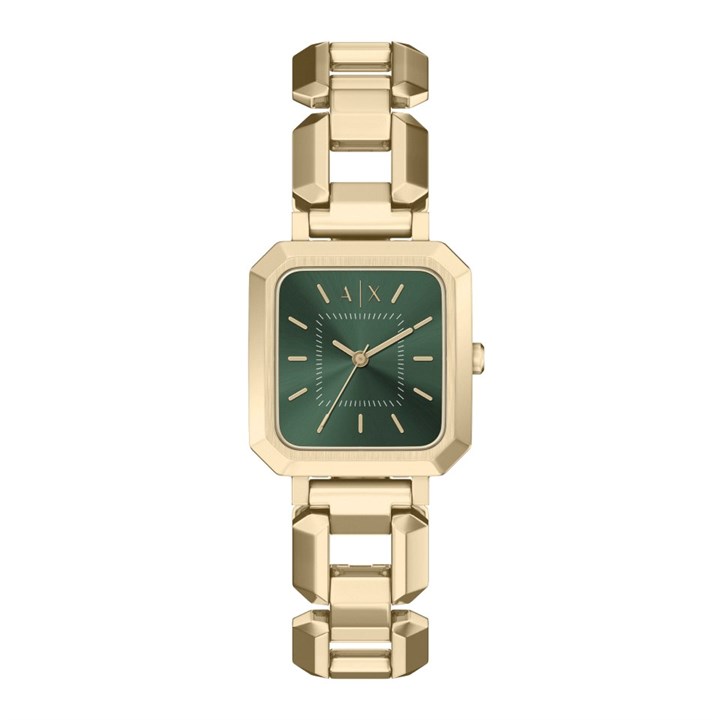 Armani Exchange AX5740 Gold Tone Chain Bracelet Watch - W65585