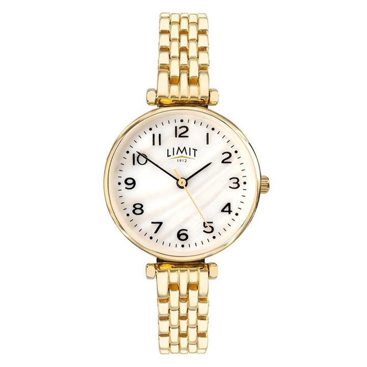 Limit 6497 Gold Plated  Bracelet Watch - W77166