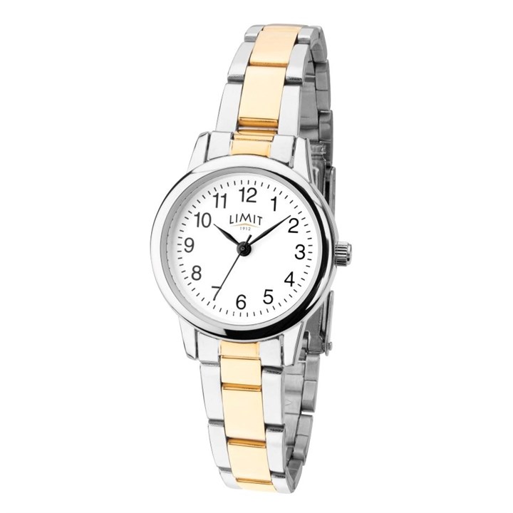 Limit 60104 Two Tone Bracelet Watch - W77240
