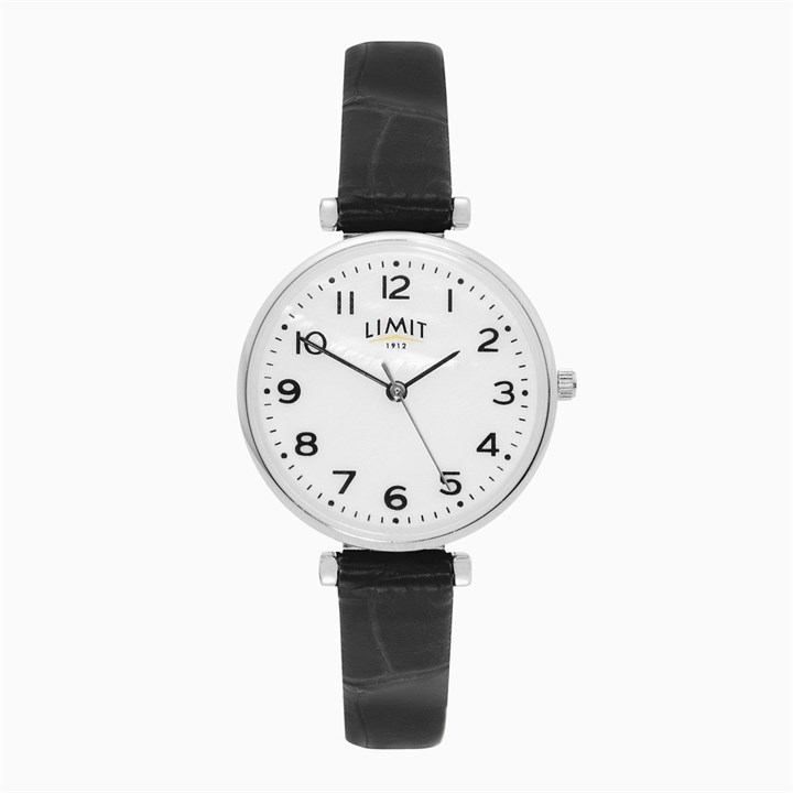 Limit 6493 Black PU Strap Watch - W77250