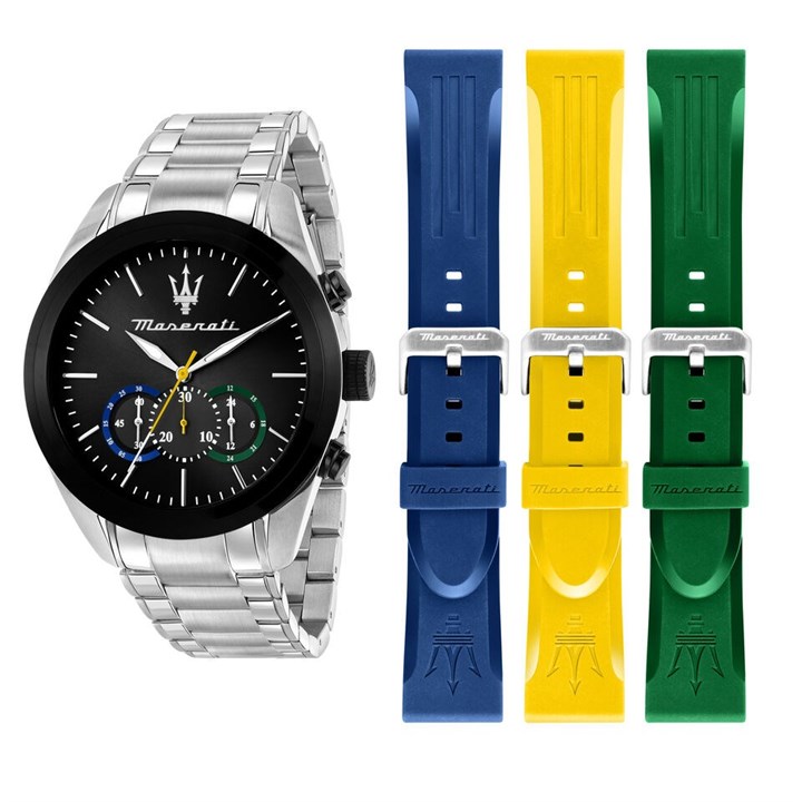 Maserati R8873612061 Traguardo Watch With Interchangeable Straps - W81251