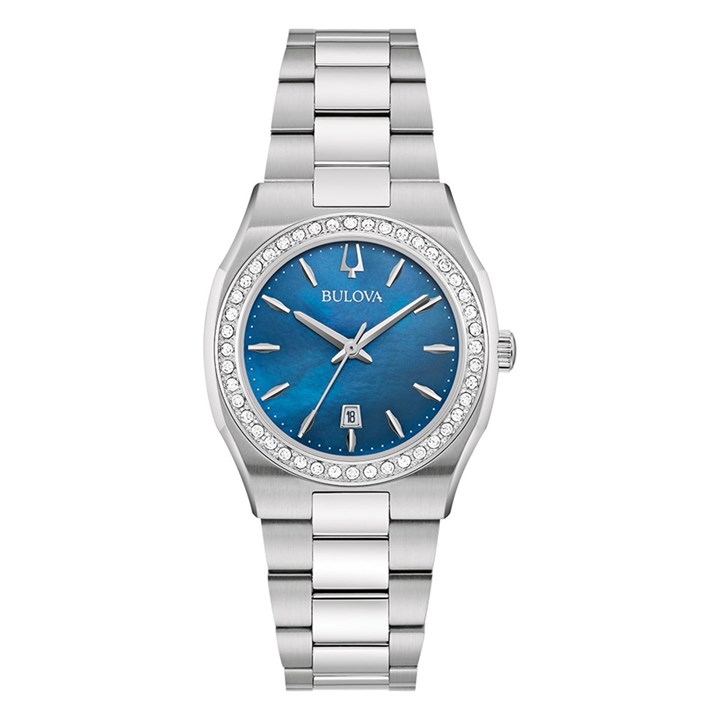 Bulova 96R246 Surveyor Diamond Bracelet Watch - W83220