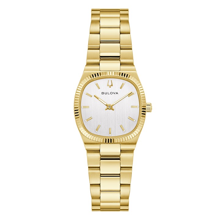 97L189 Bulova Super Mini Seville Gold Coloured Bracelet Watch - W83248