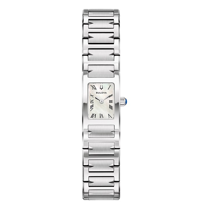 96L360 Bulova Harmony Stainless Steel Mother Of Pearl Bracelet Watch - W83256
