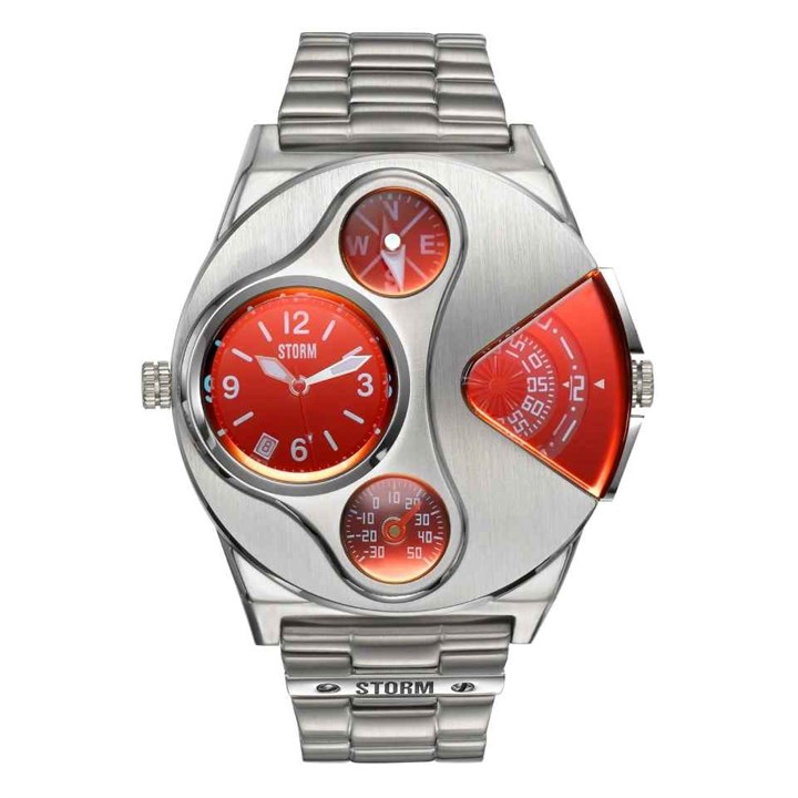 STORM 47246/R V2 Navigator Lazer Red Bracelet Watch - W87215