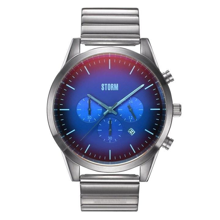 STORM 47501/LB Crusader Lazer Blue Bracelet Watch - W87321