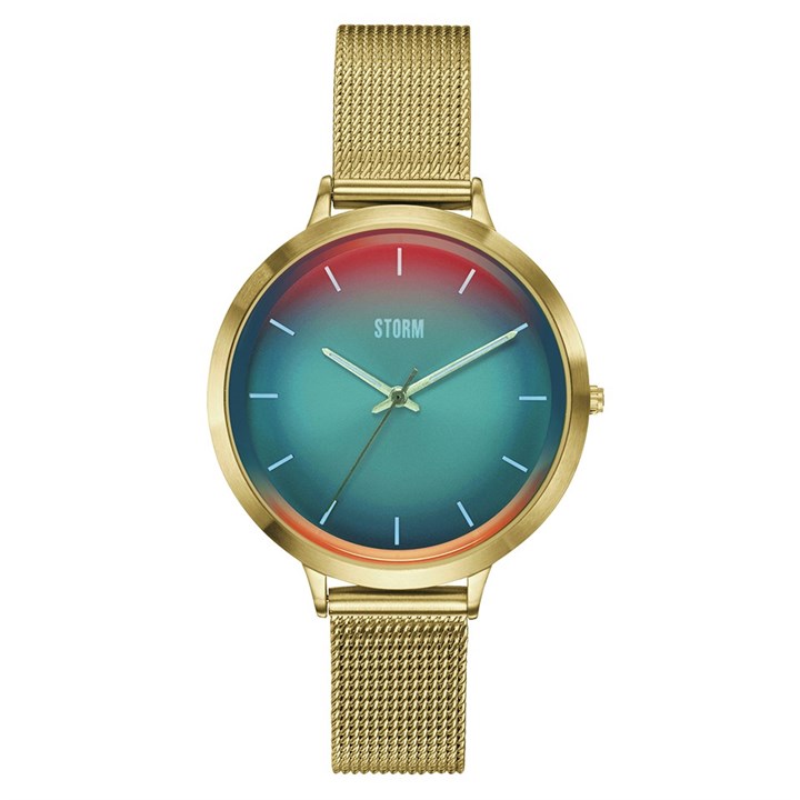 STORM 47516/GD/TUR Mini Styro Gold Turquoise Watch - W87340