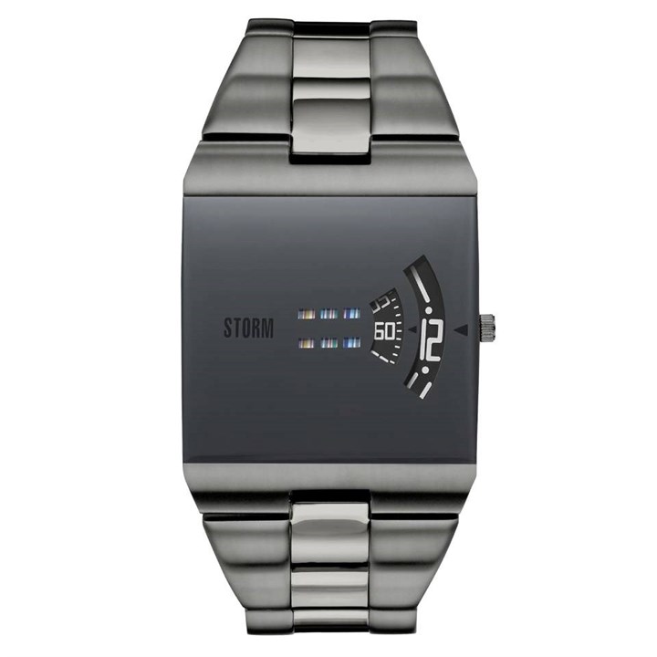 STORM 47430/IP/GY New Remi Square Matt Grey Bracelet Watch - W87371