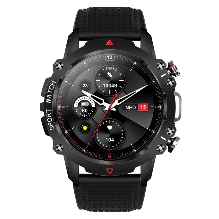 STORM 47535/BK S-Hero Black Silicone Strap Smartwatch - W87374