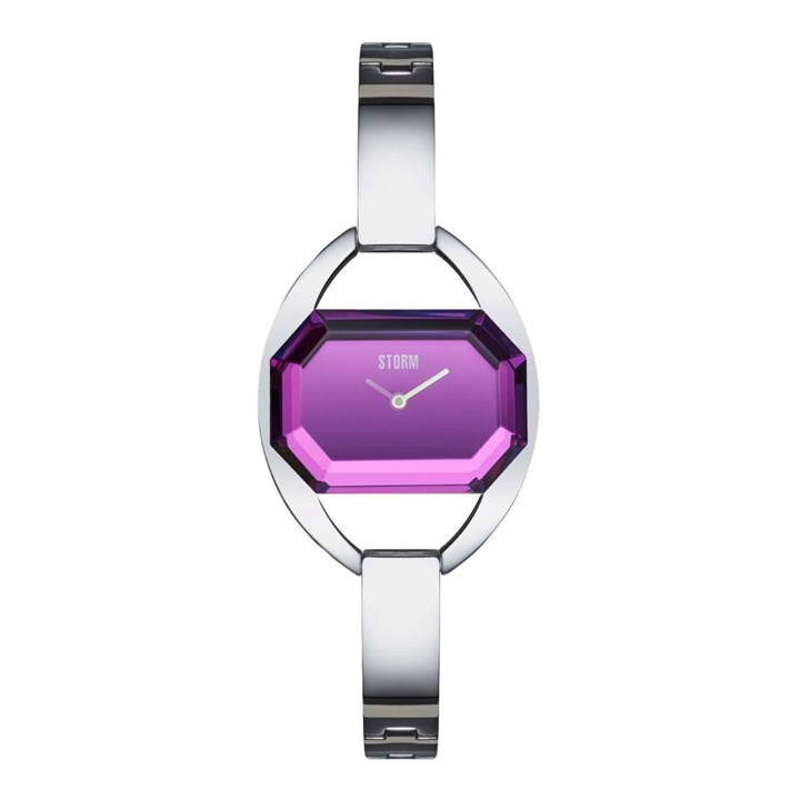 STORM 47545/P Tulisa Lazer Purple Bangle/Bracelet Watch - W87404