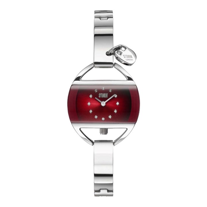 STORM 47013/R Temptress Charm Lazer Red Bangle/Bracelet Watch - W87420