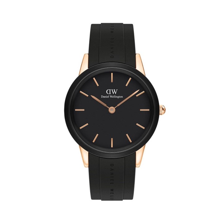 Daniel Wellington DW00100425 Black Rubber Strap Watch - W88114