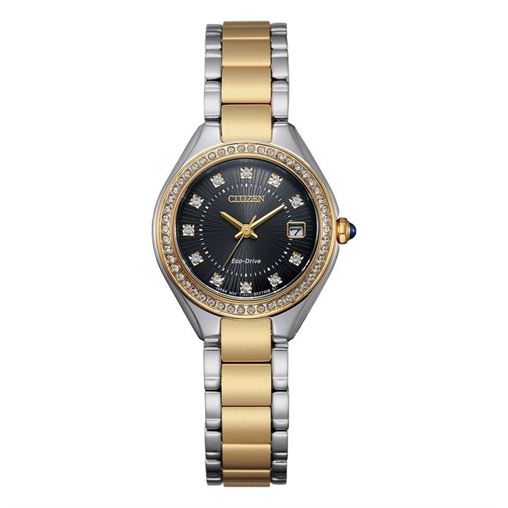 Citizen EW2557-56E Eco-Drive Two Tone Bracelet Watch - W92144
