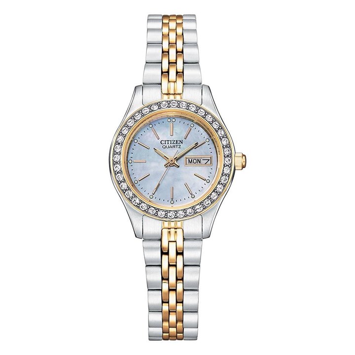 Citizen EQ0539-56L Two Tone Bracelet Watch - W92145