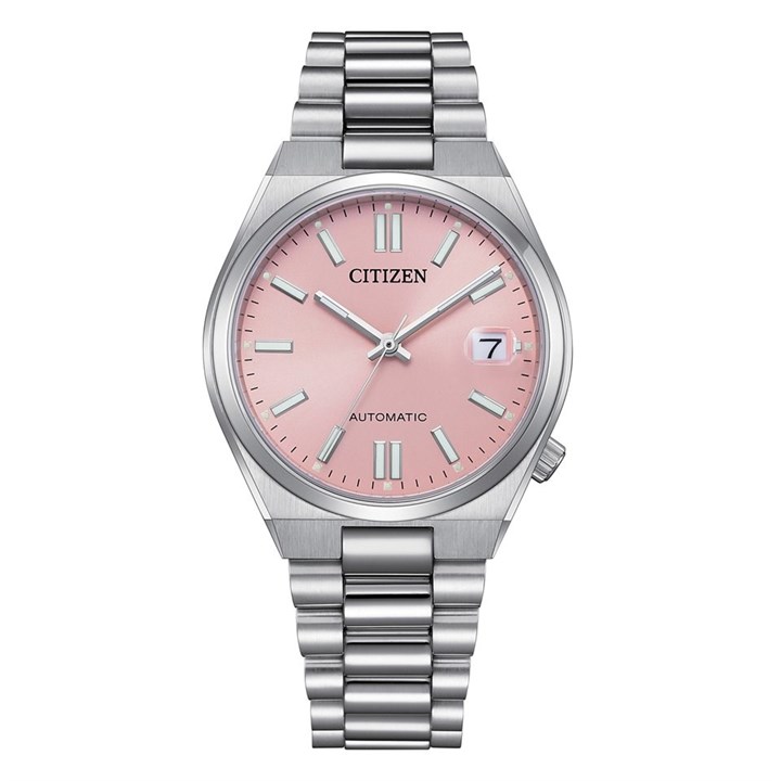 Citizen Tsuyosa NJ0200-50Z Pink Dial Bracelet Watch - W92172