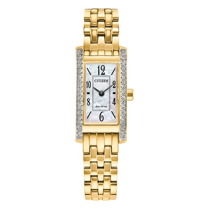 Citizen EG7112-59D Eco-Drive Gold Tone Bracelet Watch - W92184