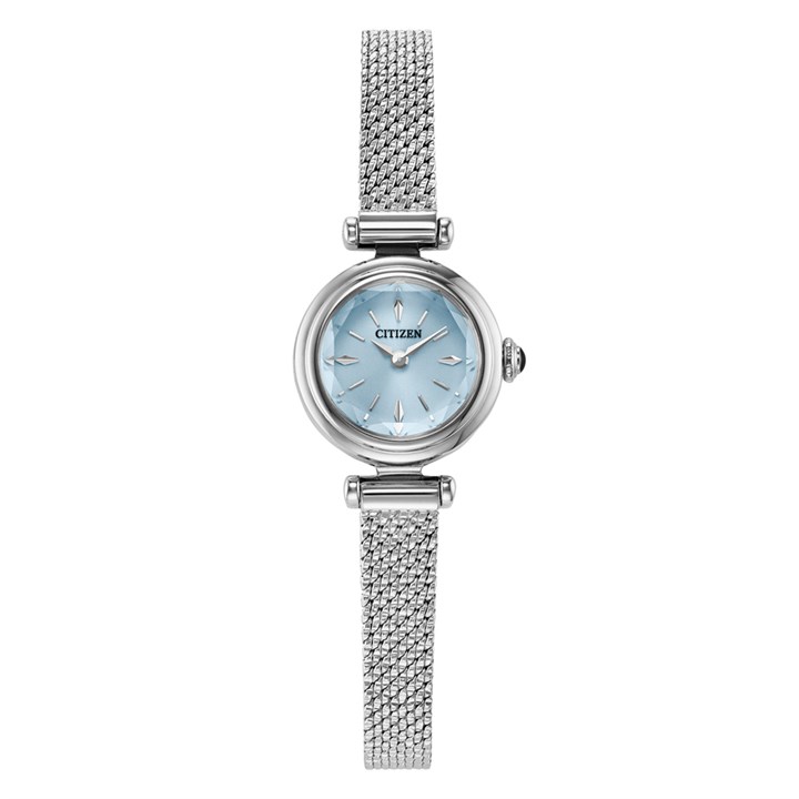 Citizen EG7081-51L KII Stainless Steel Mother Of Pearl Blue Dial Bracelet Watch - W92198