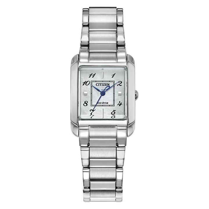 EW5600-52D Citizen Bianca White Metal Eco-Drive Bracelet Watch - W92201