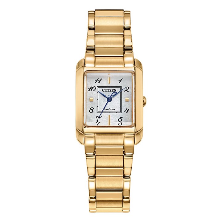 EW5602-57D Citizen Bianca Gold Tone Eco-Drive Bracelet Watch - W92202