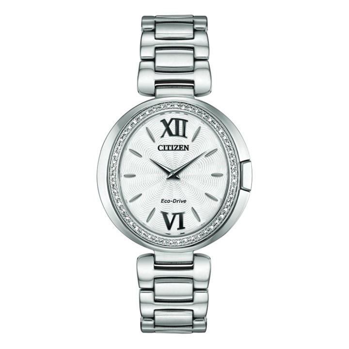Citizen EX1500-52A Capella Diamond Eco-Drive Bracelet Watch - W9273