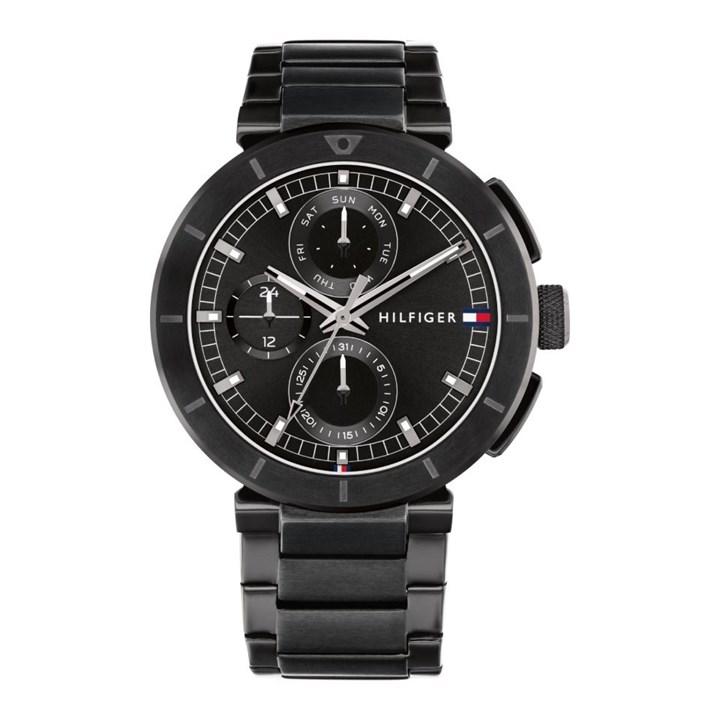 Tommy Hilfiger 1792119  Black IP Bracelet Watch - W95332