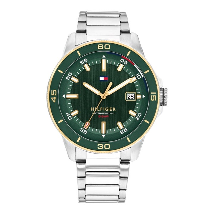 Tommy Hilfiger 1792230 Green Dial Bracelet Watch - W95386