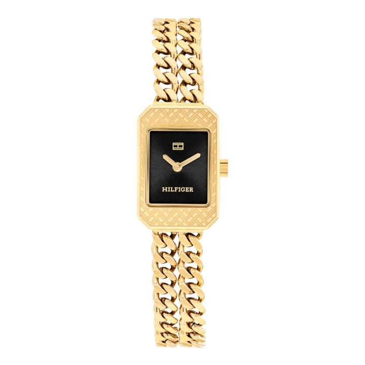 Tommy Hilfiger 1782842 Gold Tone Chain Bracelet Watch - W95395
