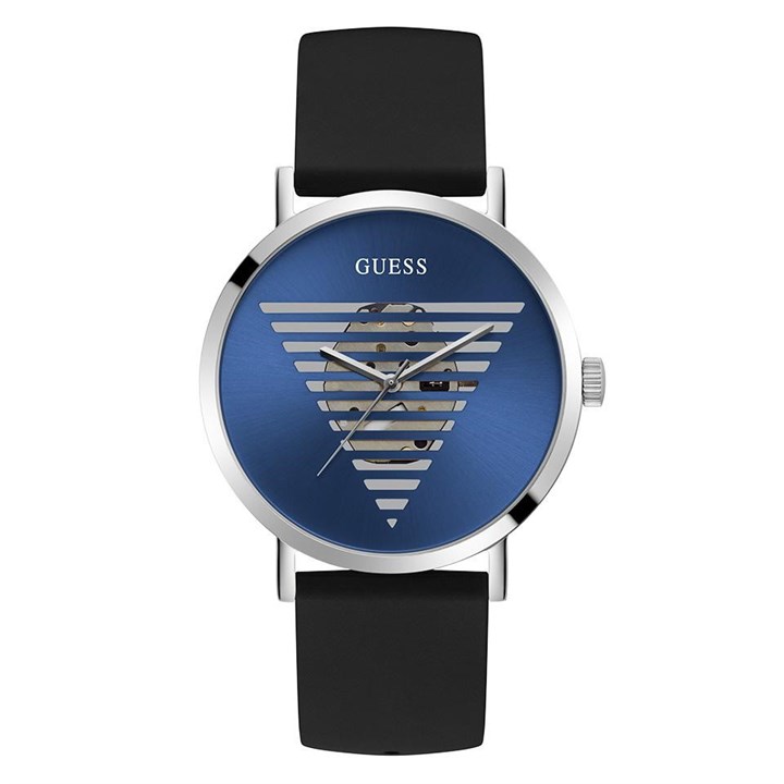 GUESS GW0503G2 Idol Black Silicon Strap Watch - W96265