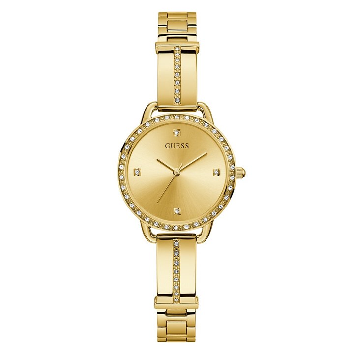 GUESS GW0022L2 Bellini Gold Plated Bracelet Watch - W96322