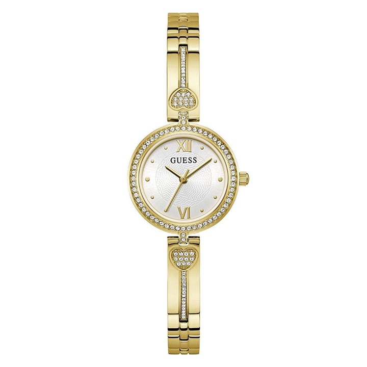 GUESS GW0655L2 Lovey Gold Plated Bracelet Watch - W96335
