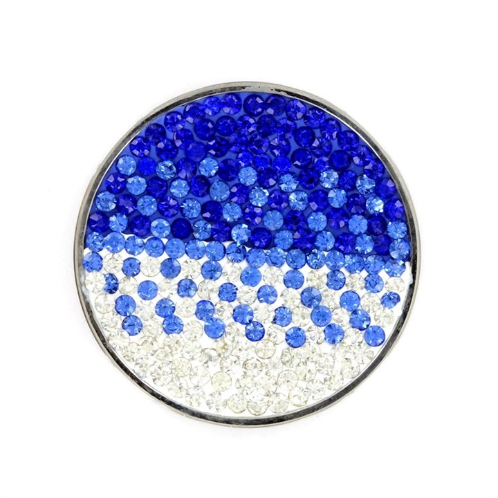 Sterlina Milano Blue River Crystal Set Coin - Small - X40896