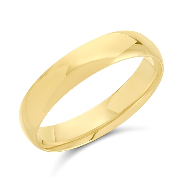 18ct Gold Extra Heavy Court Wedding Ring 5mm Size Z+3 Only Z09952