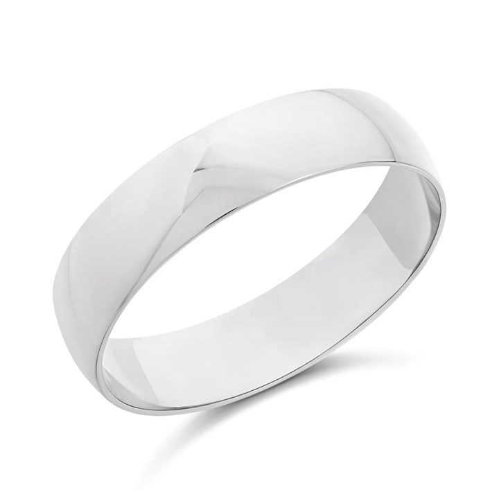 Palladium 6mm wedding ring- size Z+5 - Z15851