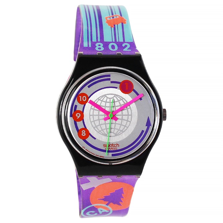 Ean Code 1992 Collectable Patterned Watch- GB143 - Z4309