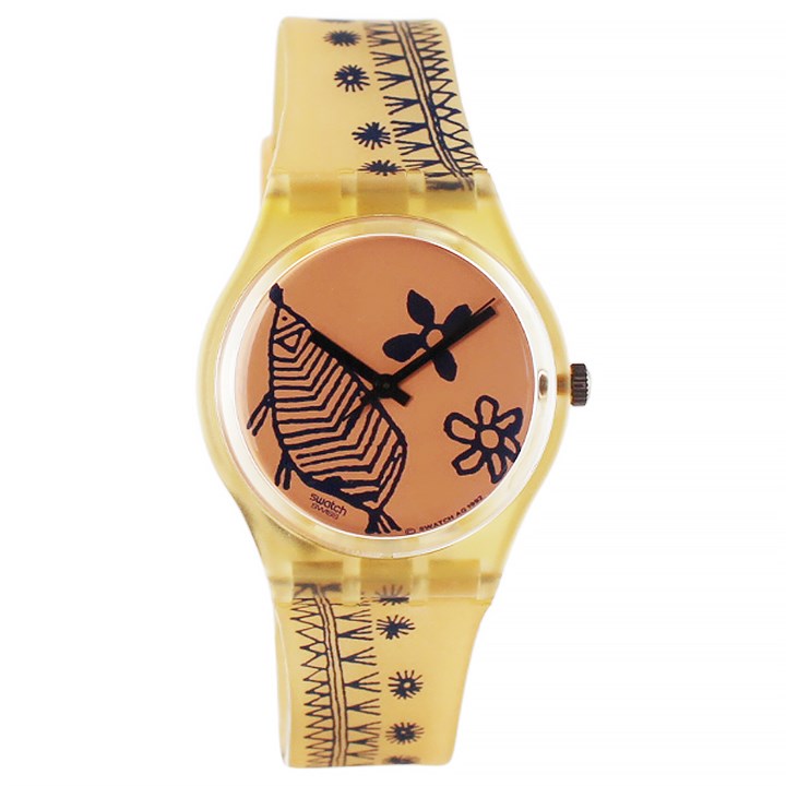 Sketch 1993 Collectable Patterned Strap Watch- GP106 - Z4324