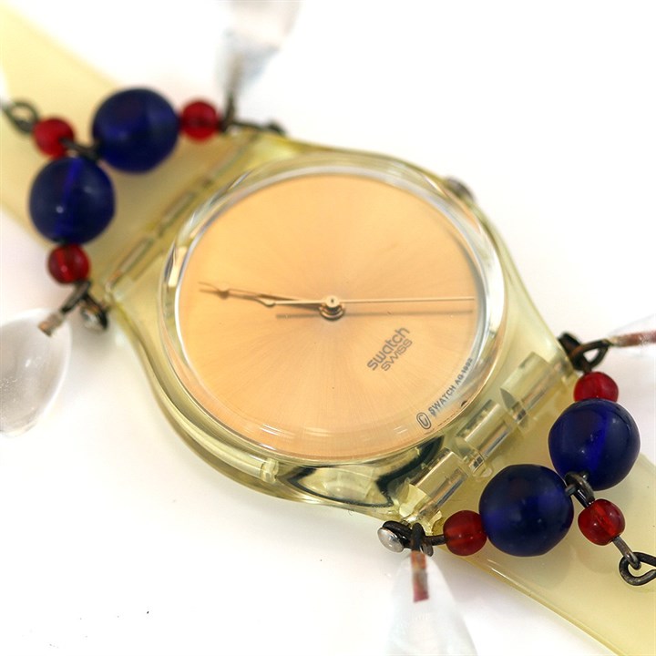 Z4369 Swatch Chandelier 1993 Collectable Wooden Crate Watch- GZ125 - Z4369