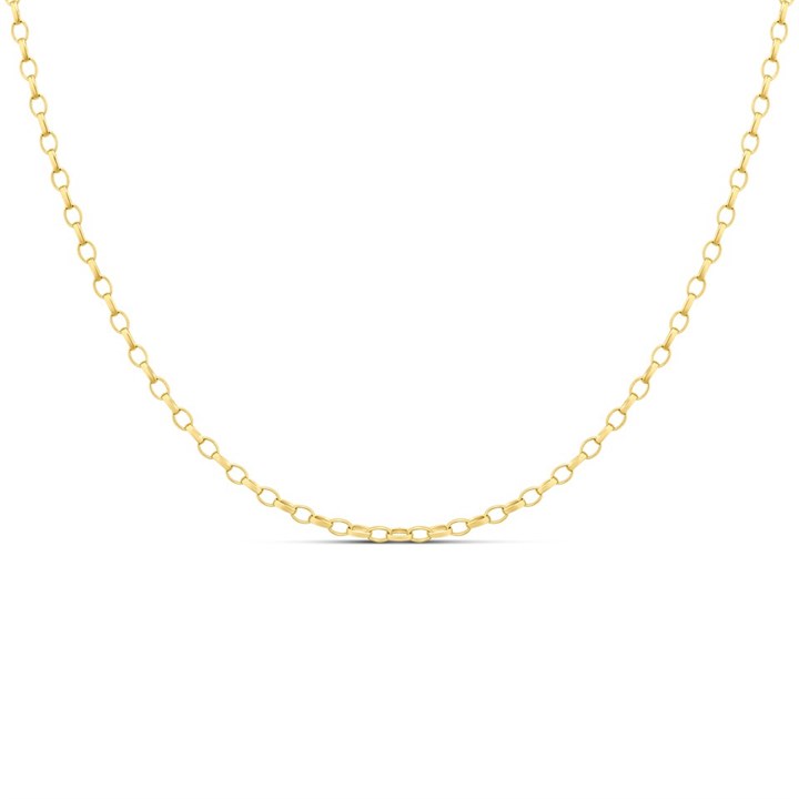 9ct 1.5mm Trace Chain - 18in - Z51187