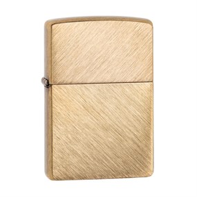 Zippo Herringbone Sweep Brass Lighter - A2658
