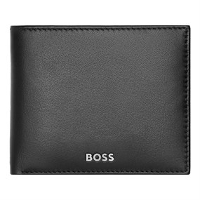 HLW403A Hugo Boss Leather Wallet Black - A40122