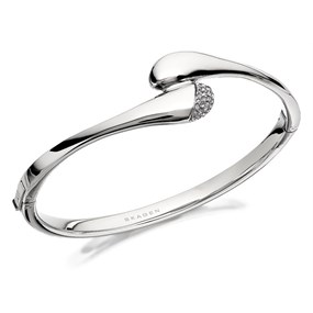 Skagen SKJ0414040 Sofie Crystal Pebble Bangle - A7018