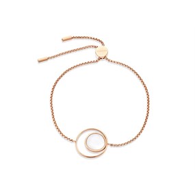 Skagen SKJ1499791 Rose Tone Mother Of Pearl Bracelet - A70241