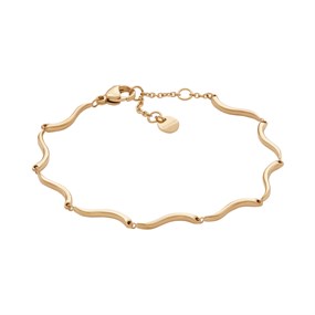 Skagen SKJ1786710 KARIANA WAVES Yellow IP Bracelet - A70296