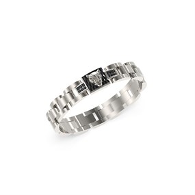 Guess JUMB06087JWSTT/U Stainless Steel Panther Flat Bracelet - A9341