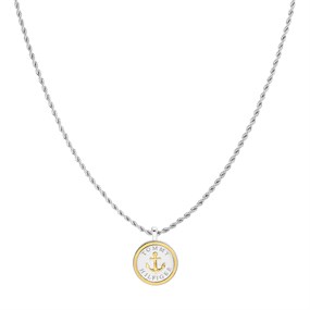 Tommy Hilfiger 2790690 Stainless Steel Rope Chain Pendant - A9665