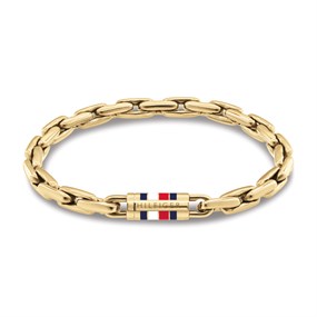 Tommy Hilfiger 2790750 Stainless Steel Gold Tone Bracelet - A9670