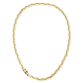 Tommy Hilfiger 2790746 Stainless Steel Gold Tone Necklace - A9671