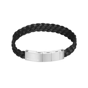 Police PEAGB0009501 Indy II Wide Leather Bracelet - A98241