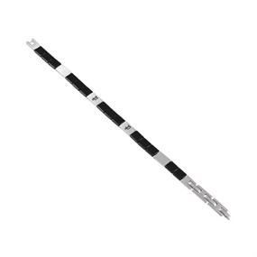 Police PEAGB0078701 URBAN Stainless Steel And Black Ceramic Bracelet - A98360