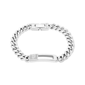 Police PEAGB0012801 RAILFORGE Stainless Steel Curb Bracelet - A98379