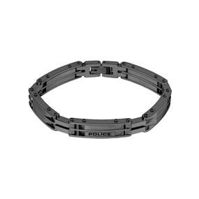 Police PEAGB0012902 LATCH Gunmetal Grey Stainless Steel Bracelet - A98381